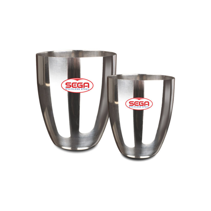 SEGA, Plain Ajooba Glass for Drinking, Clear Glass for Beverage