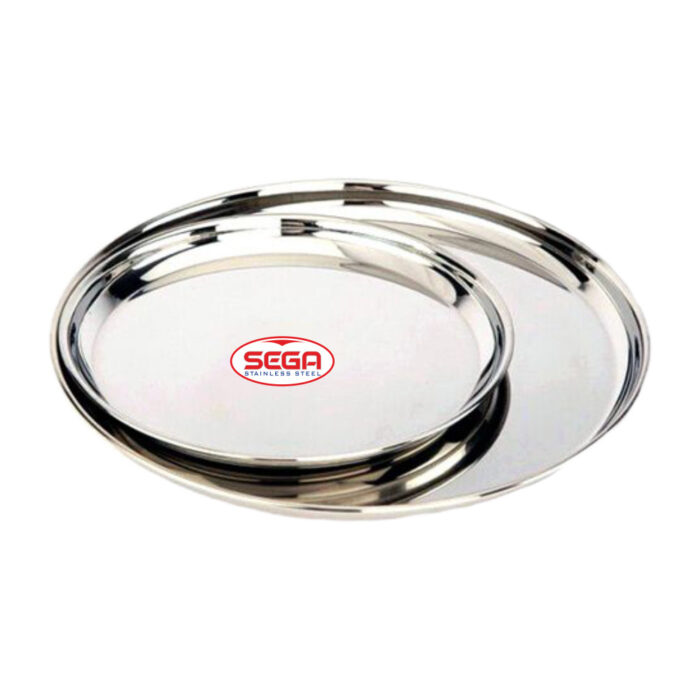 Sega, Stainless Steel Dinner Plates with Mirror Finish - China
